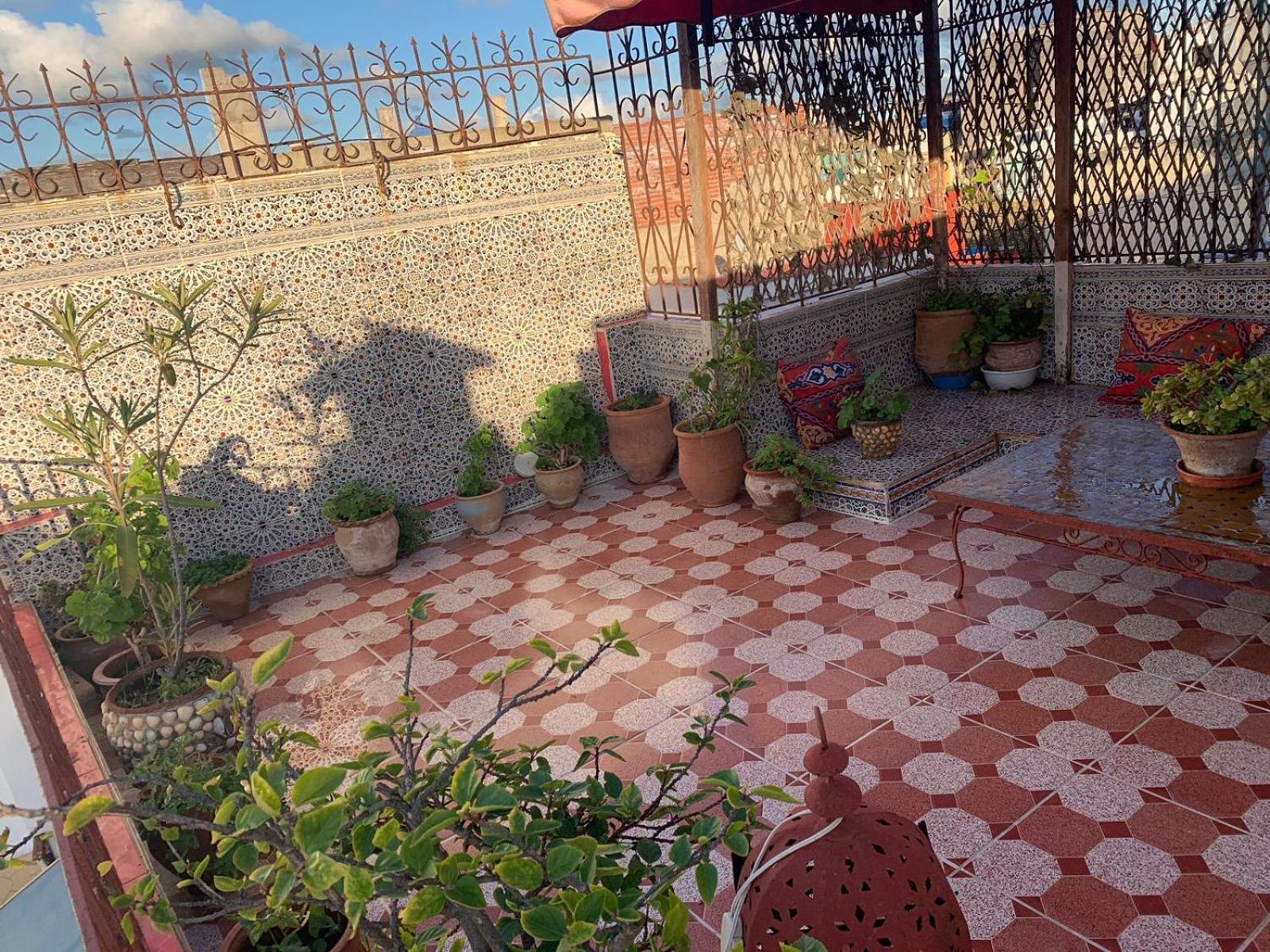 Hathor ,Casa Marroqui Con Dos Terrazas En La Medina Antigua , Ideal Parejas!! Wifi!! Asilah Exterior photo